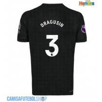 Camisa de time de futebol Tottenham Hotspur Radu Dragusin #3 Replicas 2º Equipamento 2025-26 Manga Curta